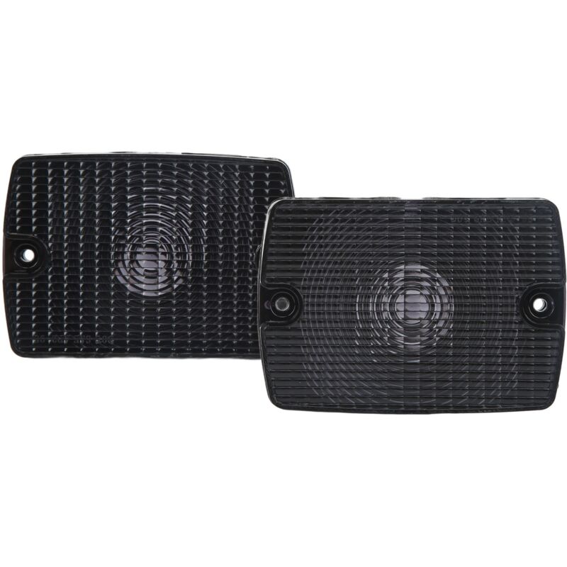 foto del prodotto lente indicatore di direzione anteriore 56001378 sostituzione della trasmissione della luce forte per jeep wrangler yj 1987 1995 nero eosnow