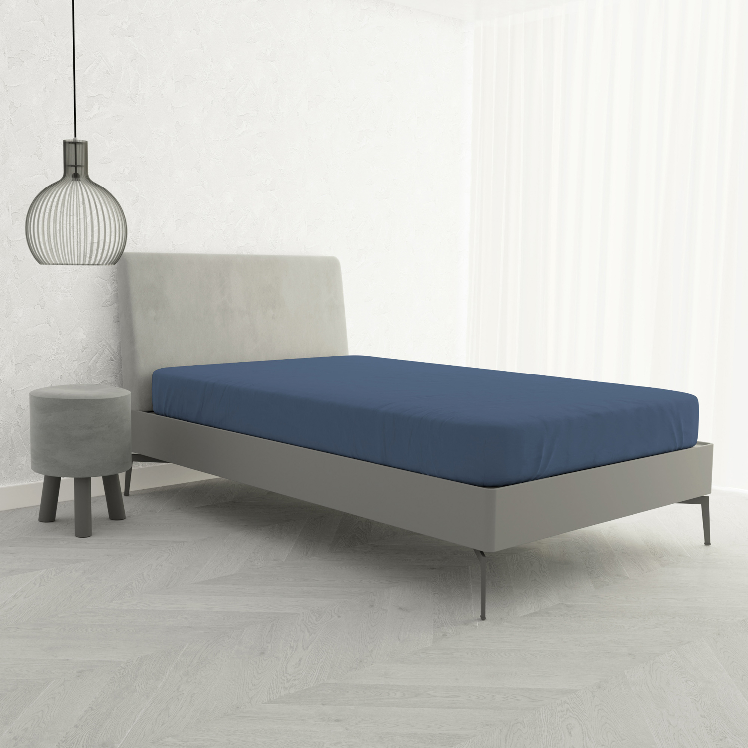 foto del prodotto lenzuolo 1 piazza e mezza in cotone con angoli max avio datex