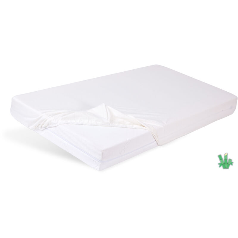 foto del prodotto lenzuolo con angoli bamboo 190x210, 200x220, bianco01, matex