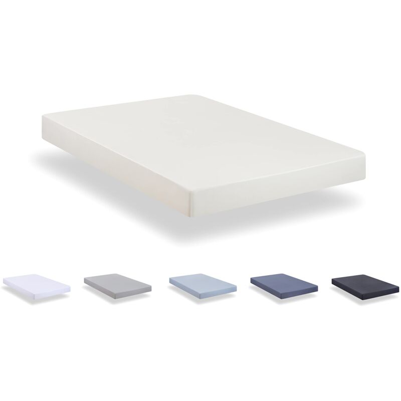 foto del prodotto lenzuolo con angoli in microfibra spazzolata extra morbido letto 105 x 190 200 cm, beige todocama