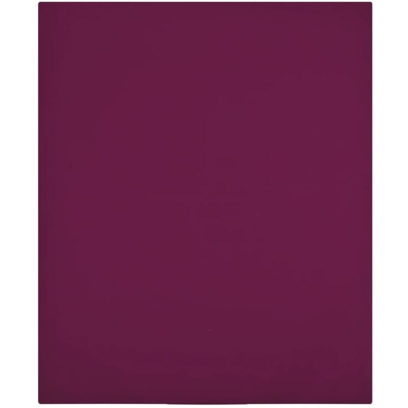 foto del prodotto lenzuolo con angoli jersey bord 90x200 cm cotone vidaxl