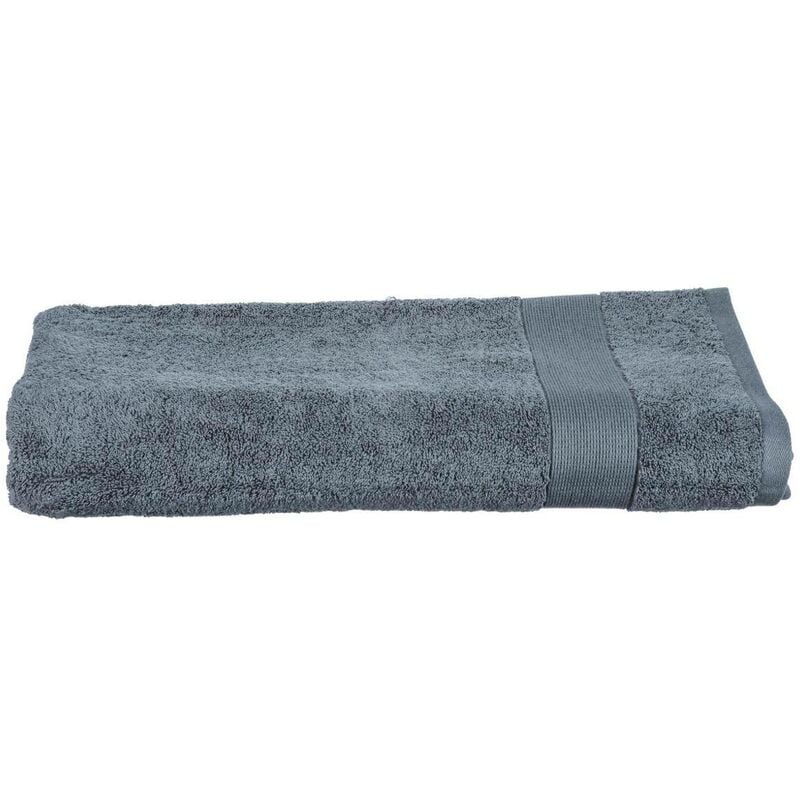 foto del prodotto lenzuolo da bagno in cotone grigio essentiel 100x150cm atmosphera cr ateur d int rieur