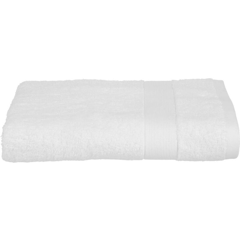 foto del prodotto lenzuolo doccia essentiel in cotone bianco 70x130cm atmosphera cr ateur d int rieur