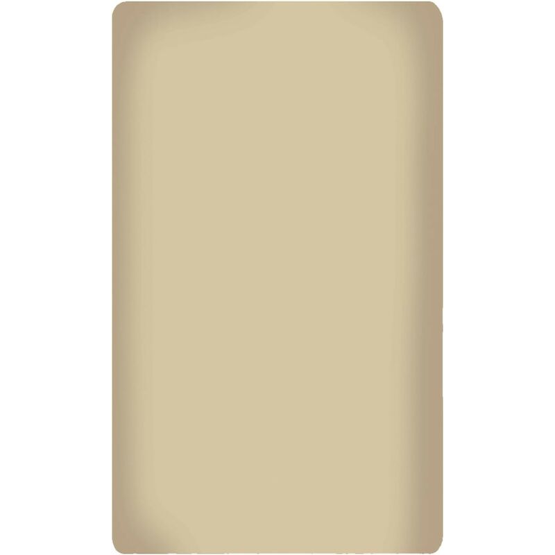 foto del prodotto lenzuolo sotto con angoli elasticizzati singolo 100 cotone sabbia 90 x 200 27 cm made in italy 1 posto klulk