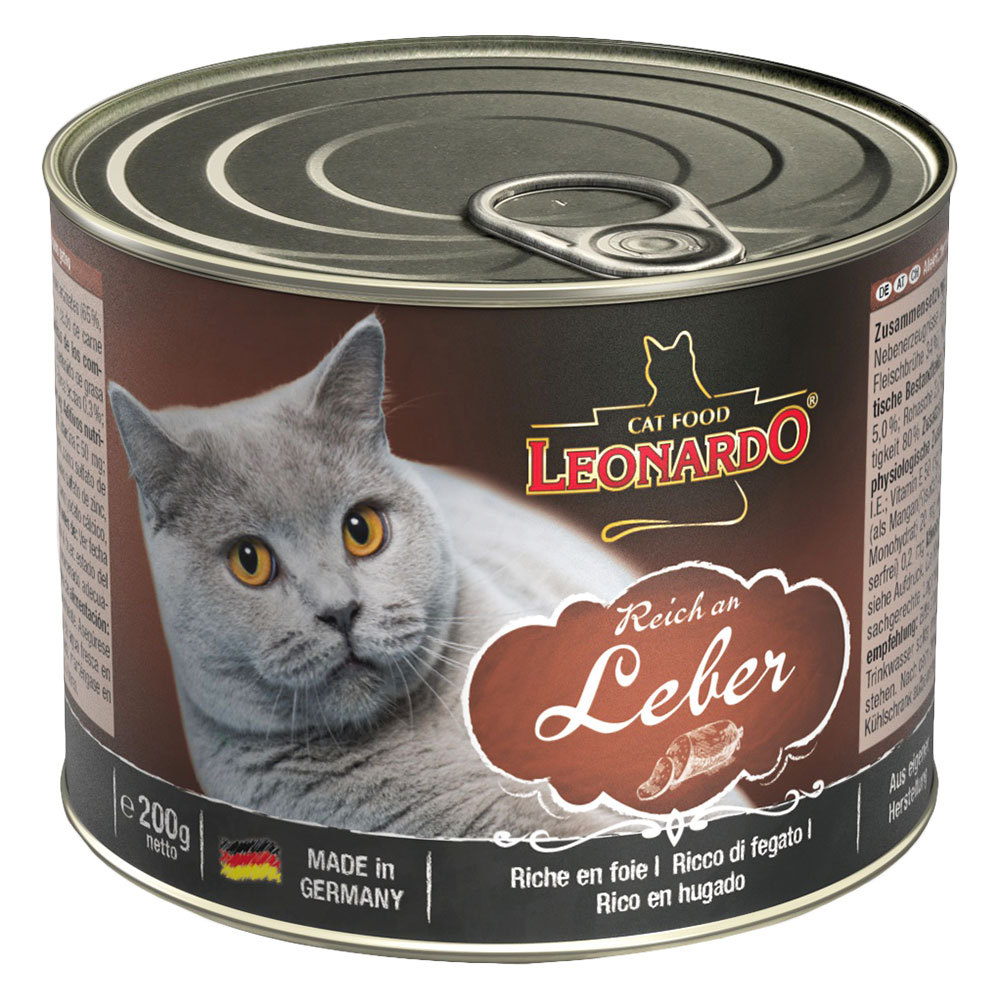 foto del prodotto leonardo all meat 6 x 200 g ricco di fegato