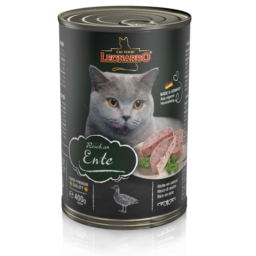foto del prodotto leonardo all meat 6 x 400 g ricco di anatra