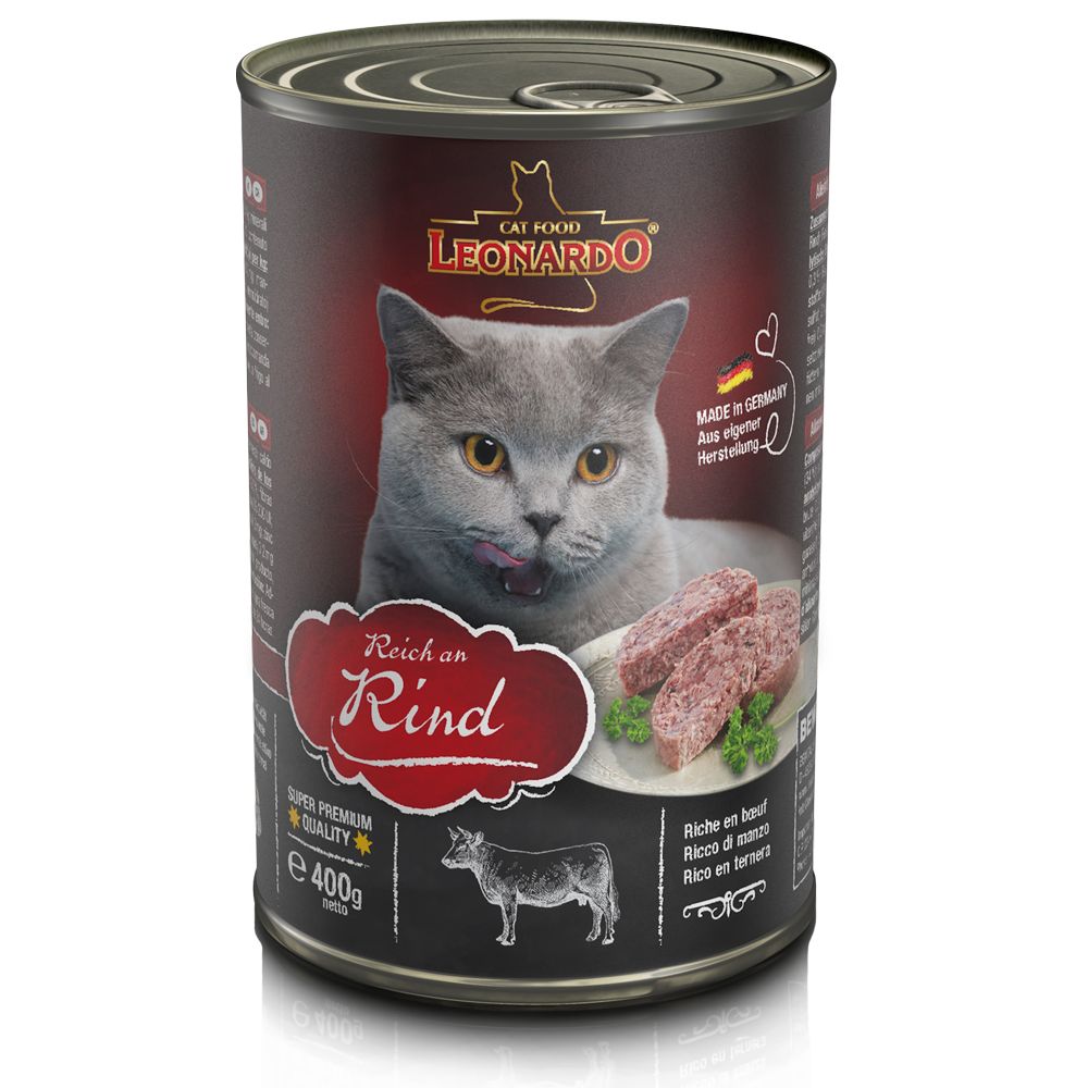 foto del prodotto leonardo all meat 6 x 400 g ricco di manzo