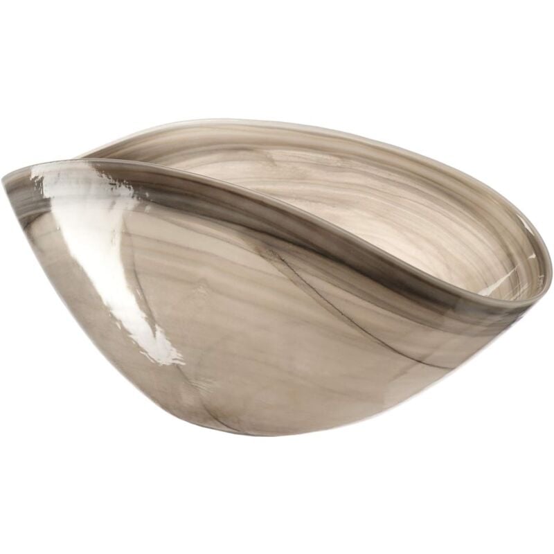 foto del prodotto leonardo ciotola 38x20 beige alabastro