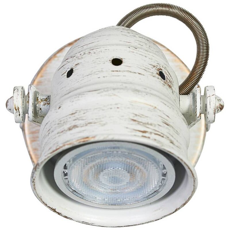 foto del prodotto leonor' in bianco da metallo - lindby