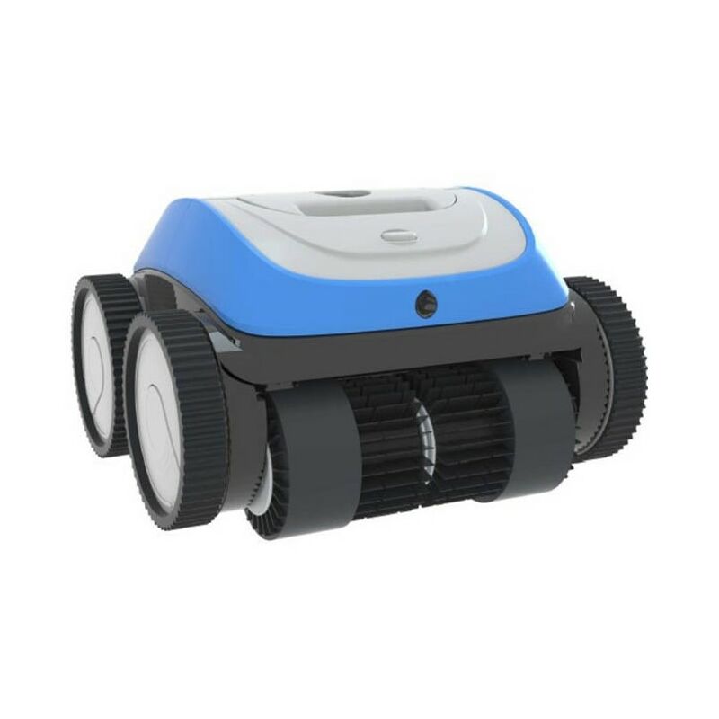 foto del prodotto leopard pro aquallice robot pulitore per piscine a batteria per pavimenti, pareti e linea di galleggiamento.