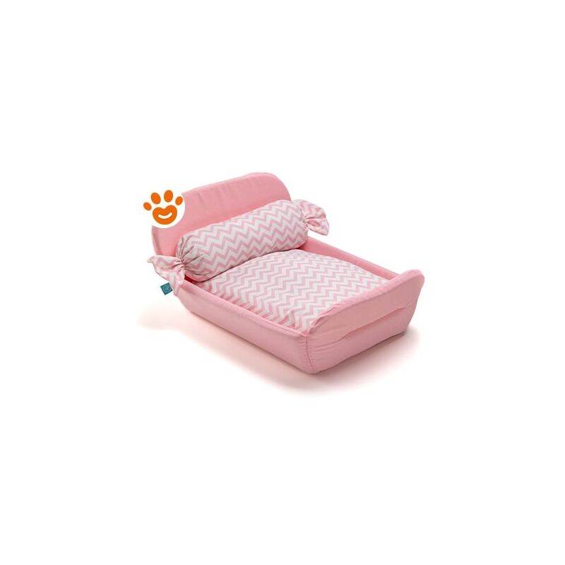 foto del prodotto leopet lettino culla zig zag 45x60 cm leopet lettino culla zig zag 45x60 cm rosa