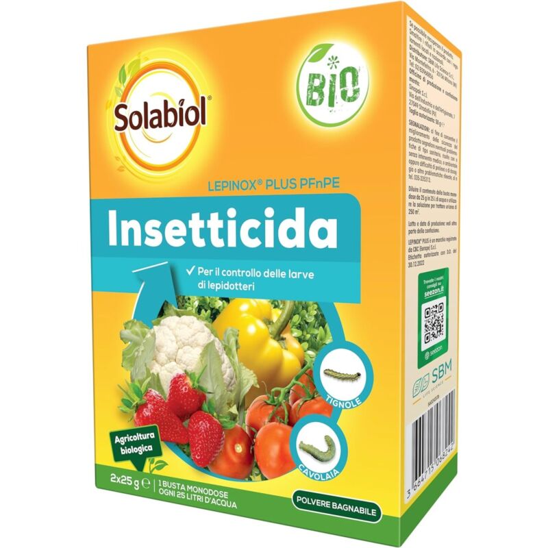 foto del prodotto lepinox plus pfnpe insetticida biologico 2x10 gr solabiol