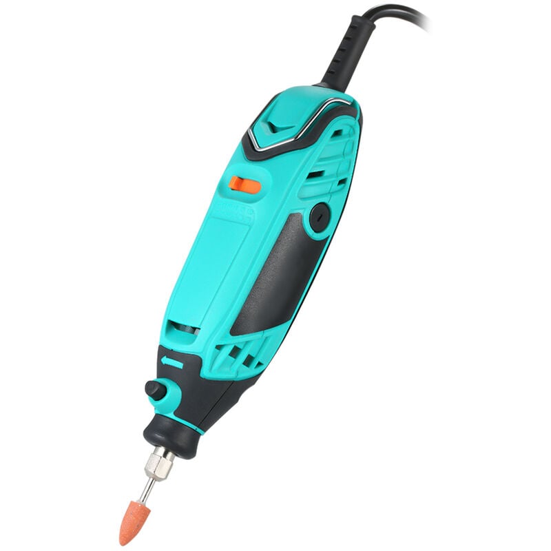 foto del prodotto lepmerk kkmoon 195pcs mini power tools trapano elettrico rotativo grinder lucidatura rettifica tool set con 6 posizioni a velocita variabile per