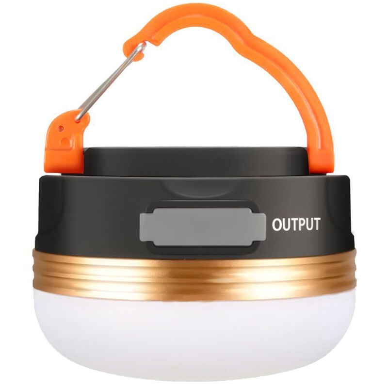 foto del prodotto lepmerk lanterna da campeggio a led mini torcia da campeggio ricaricabile tramite usb con base magnetica 3 modalit di illuminazione per emergenza