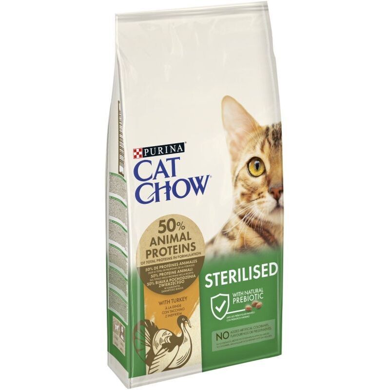 foto del prodotto les tendances cat chow sterilised 10 kg tacchino