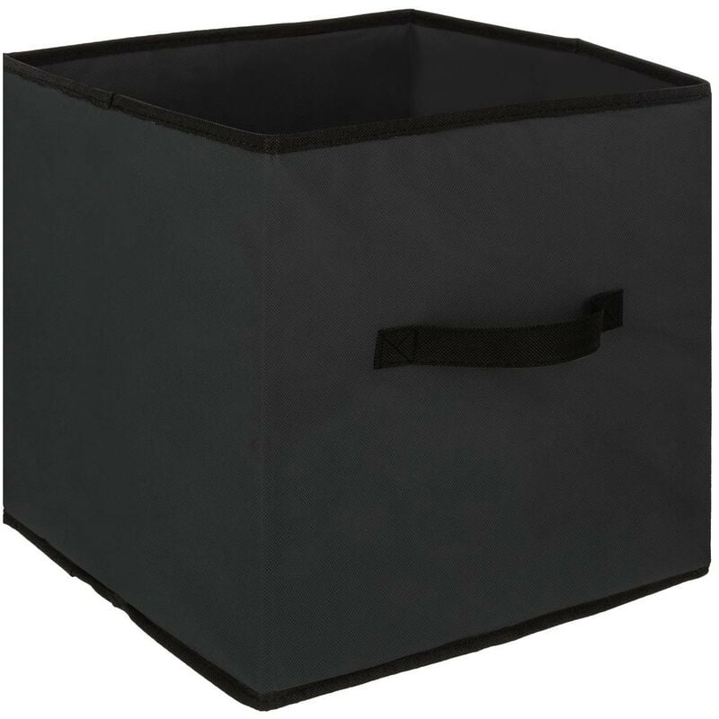 foto del prodotto les tendances cestino in tessutocestino 31x31cm mix n modul nero 5five