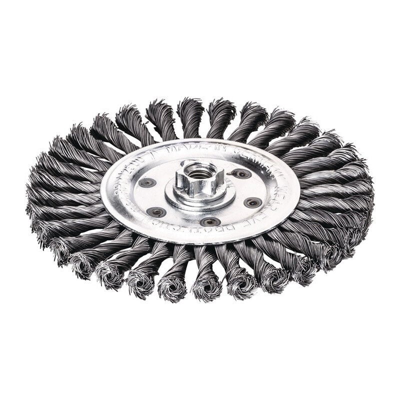 foto del prodotto lessmann brosse ronde d.125mm paisseur fil 0,50mm sta lisse 14mm 12500min 1 lessmann
