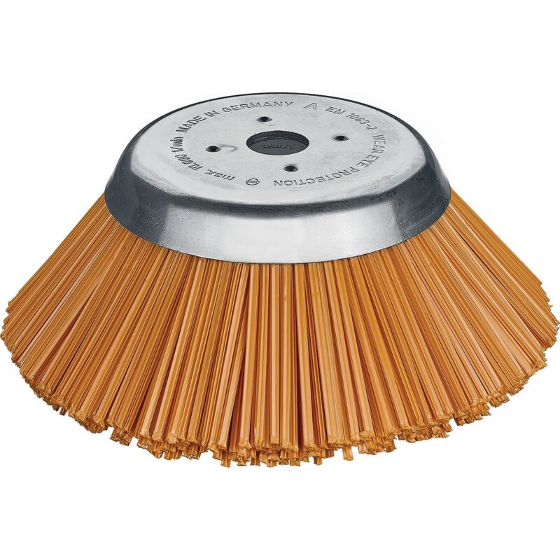 foto del prodotto lessmann spazzola conica hfb d.230mm trapano 20.0mm pes 25mm 10000min lessmann