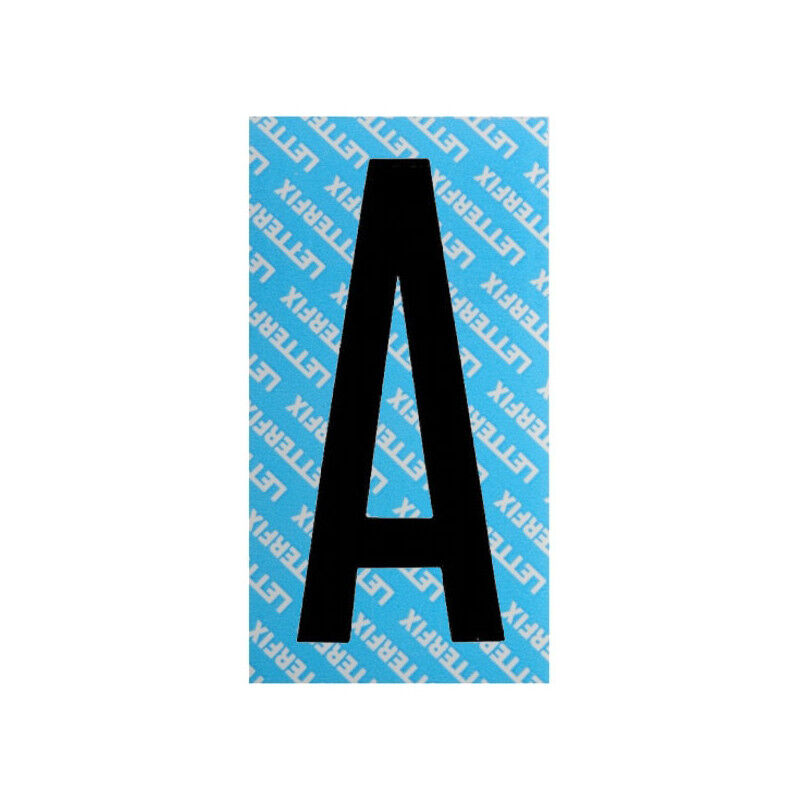 foto del prodotto lettera adesiva nera serie t80 a letterfix