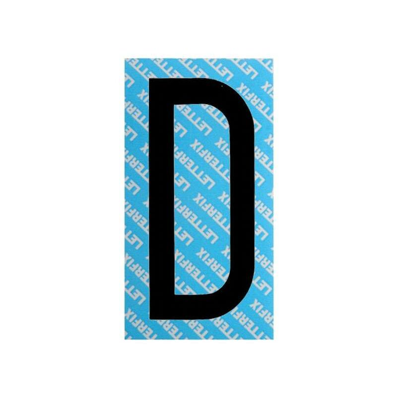 foto del prodotto lettera adesiva nera serie t80 d letterfix