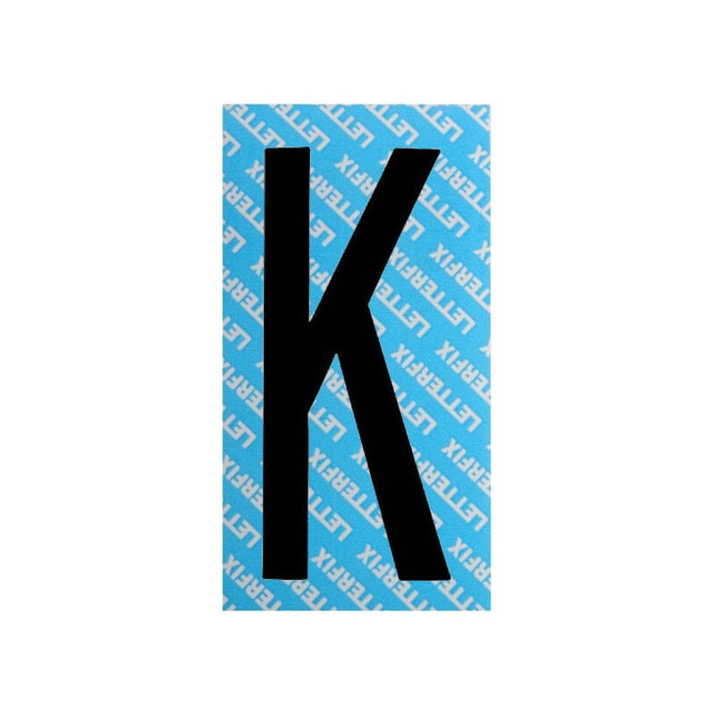foto del prodotto lettera adesiva nera serie t80 k letterfix