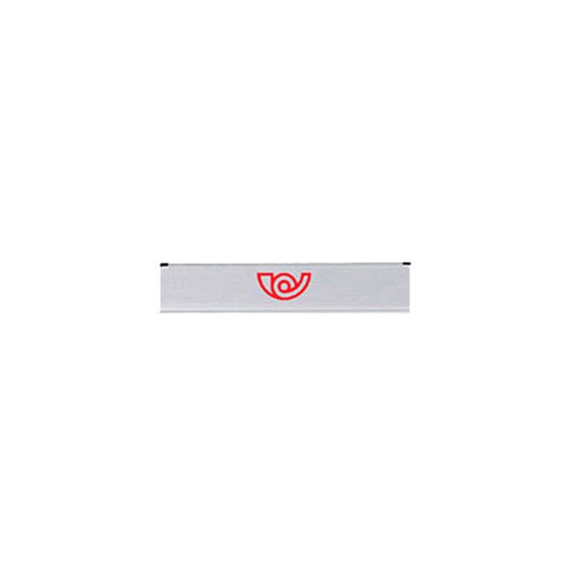 foto del prodotto lettere btv mod. 1 alluminio naturale 58x282 mm