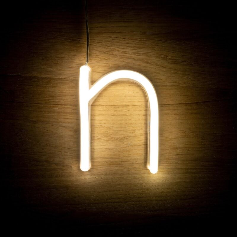 foto del prodotto lettere led neon n