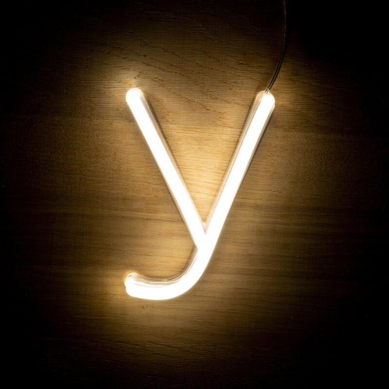 foto del prodotto lettere led neon y