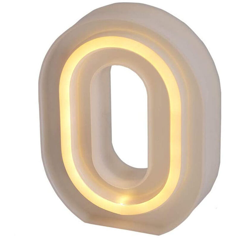 foto del prodotto lettere luminose neon a led luci alfabeto o luminoso per decorazione casa compleanni nozze festa bar eventi luce calda