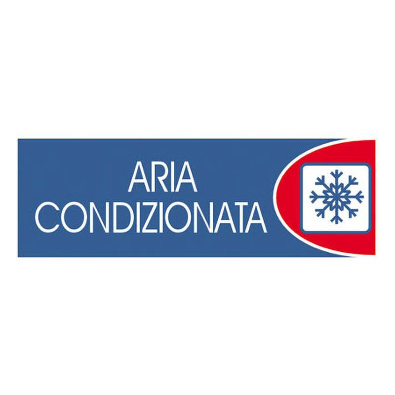 foto del prodotto letterfix targhe logofix metal blu 6x18aria cond. n.731