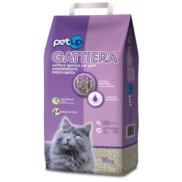 foto del prodotto lettiera assorbente naturale profumata gattiera petup 10 kg lettiera agglomerante 1 ordine scegli lo sconto bzr5 bzr20 200 punti fedelt 