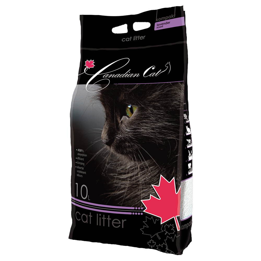 foto del prodotto lettiera benek canadian cat lavanda 10 l ca. 8 kg 