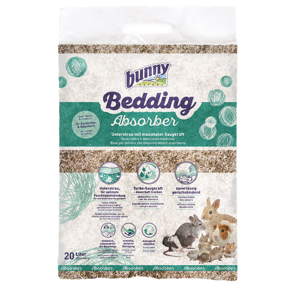 foto del prodotto lettiera bunny bedding absorber 20 l