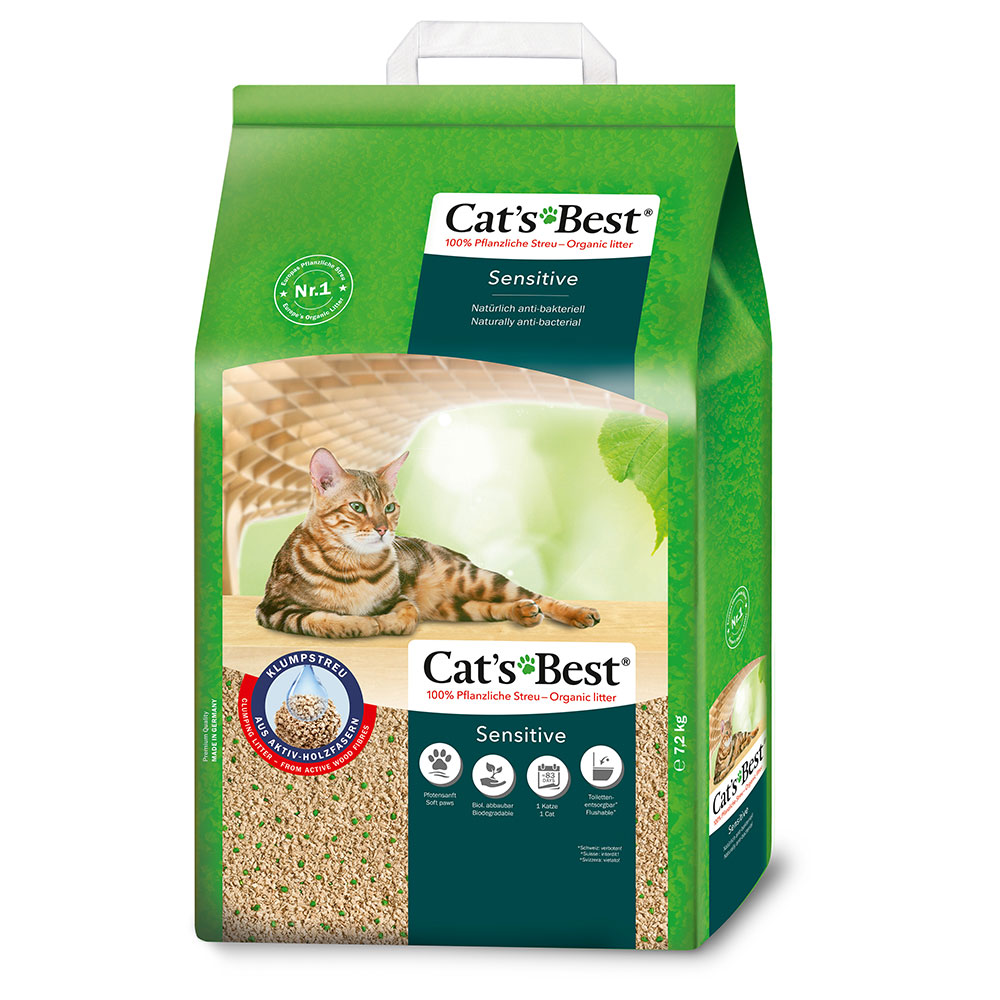 foto del prodotto lettiera cat s best sensitive 20 l ca. 7,3 kg 