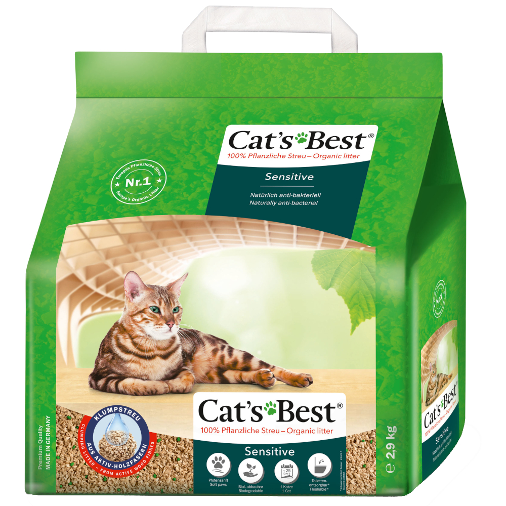 foto del prodotto lettiera cat s best sensitive 8 l ca. 2,9 kg 
