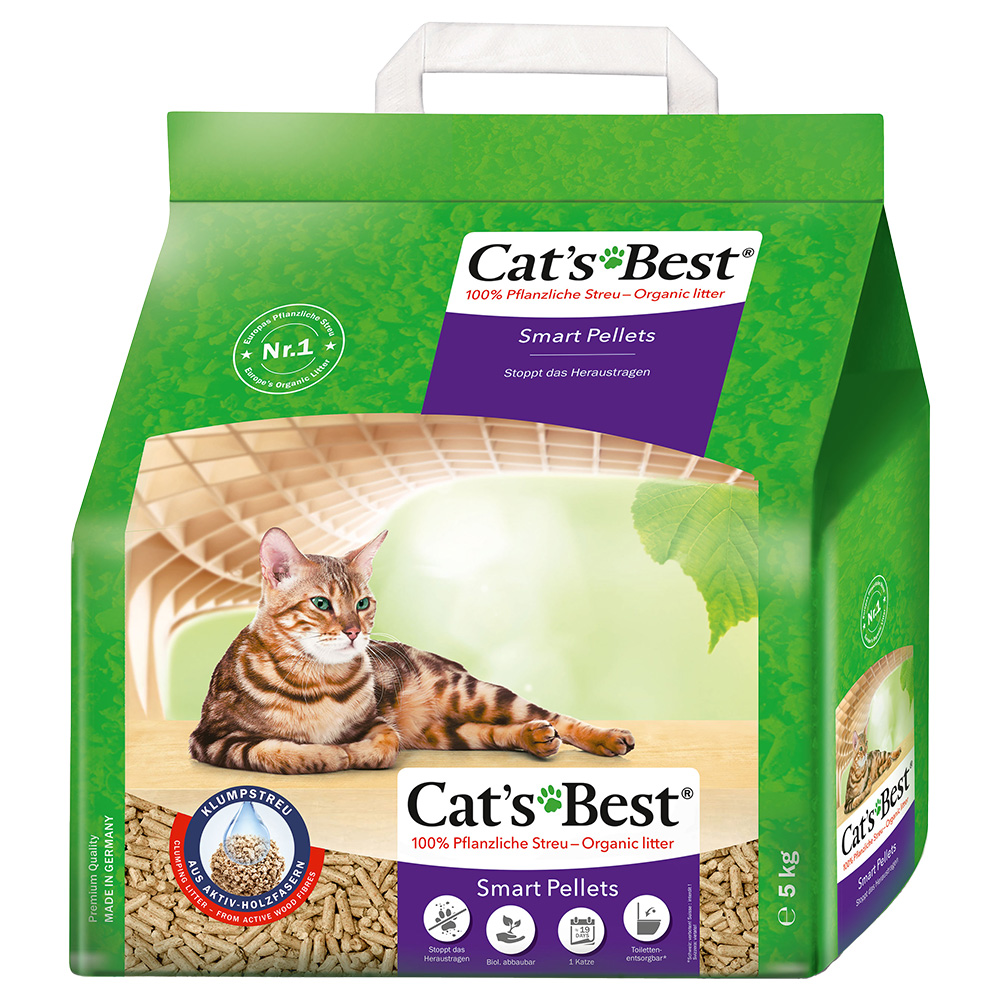 foto del prodotto lettiera cat s best smart pellets 10 l ca. 5 kg 