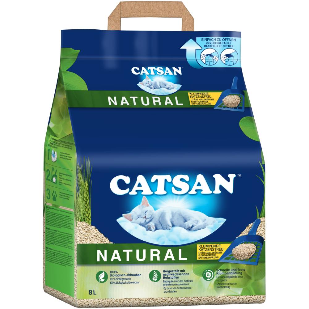 foto del prodotto lettiera catsan natural 8 l ca. 4,4 kg 