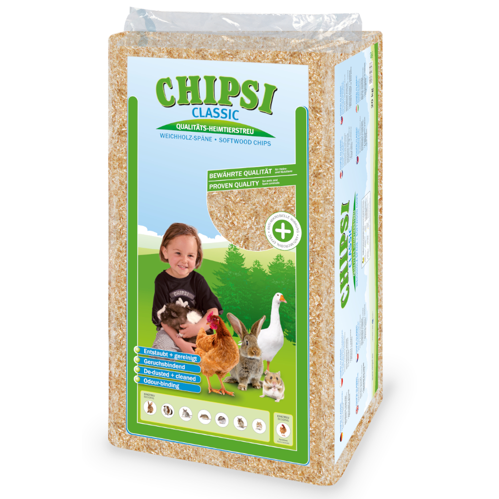 foto del prodotto lettiera chipsi classic 20 kg