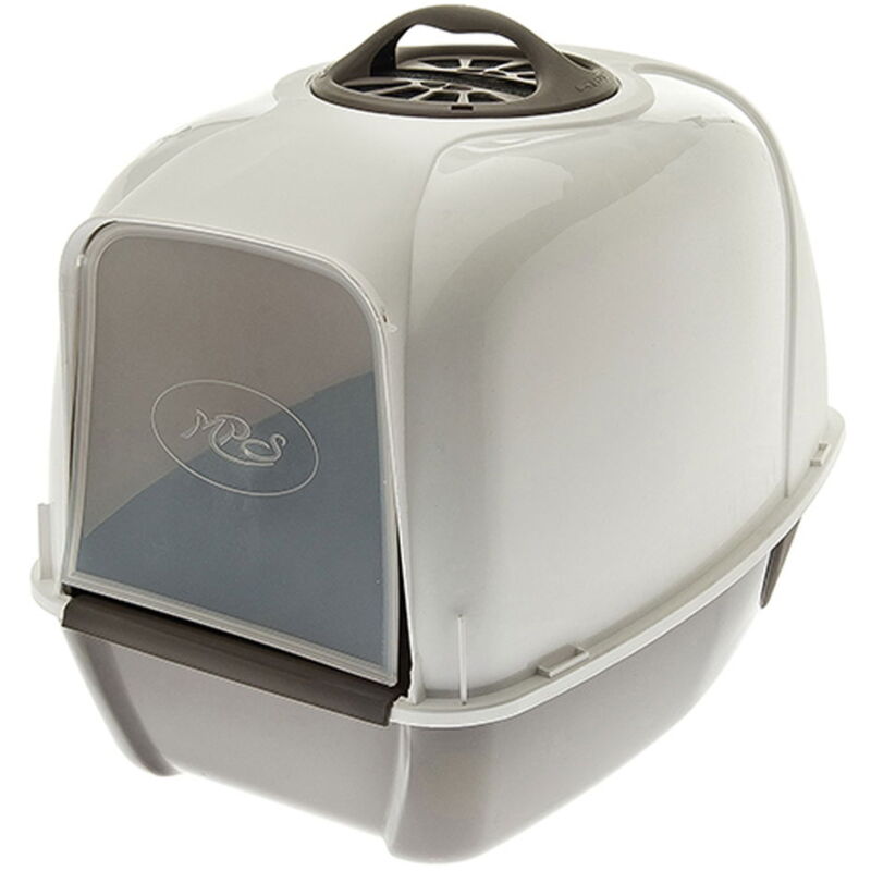 foto del prodotto lettiera chiusa pixi con porta basculante per gatti