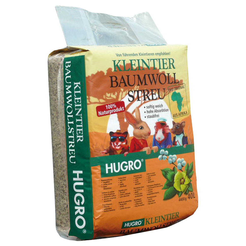 foto del prodotto lettiera hugro in cotone 40 l