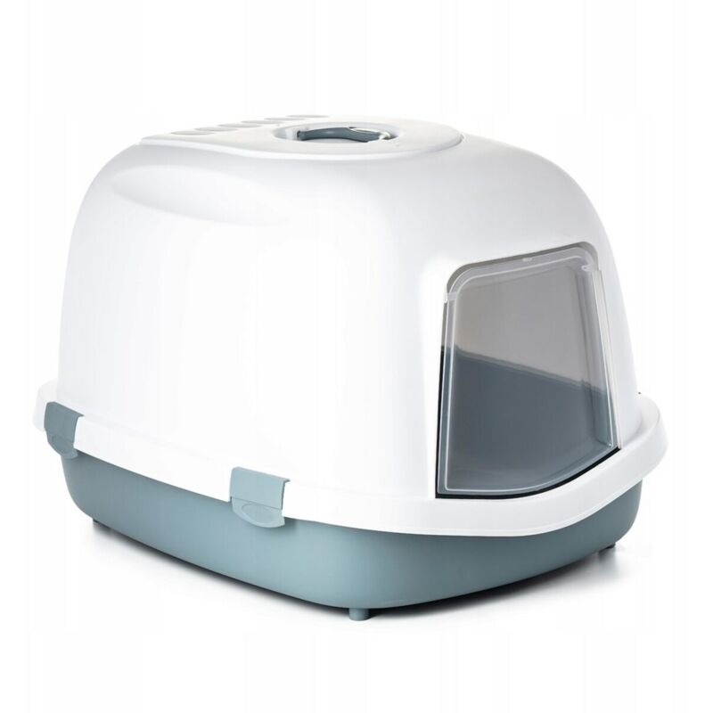 foto del prodotto lettiera per gatti zolux azzurro multicolore plastica 56 x 47 x 71 cm