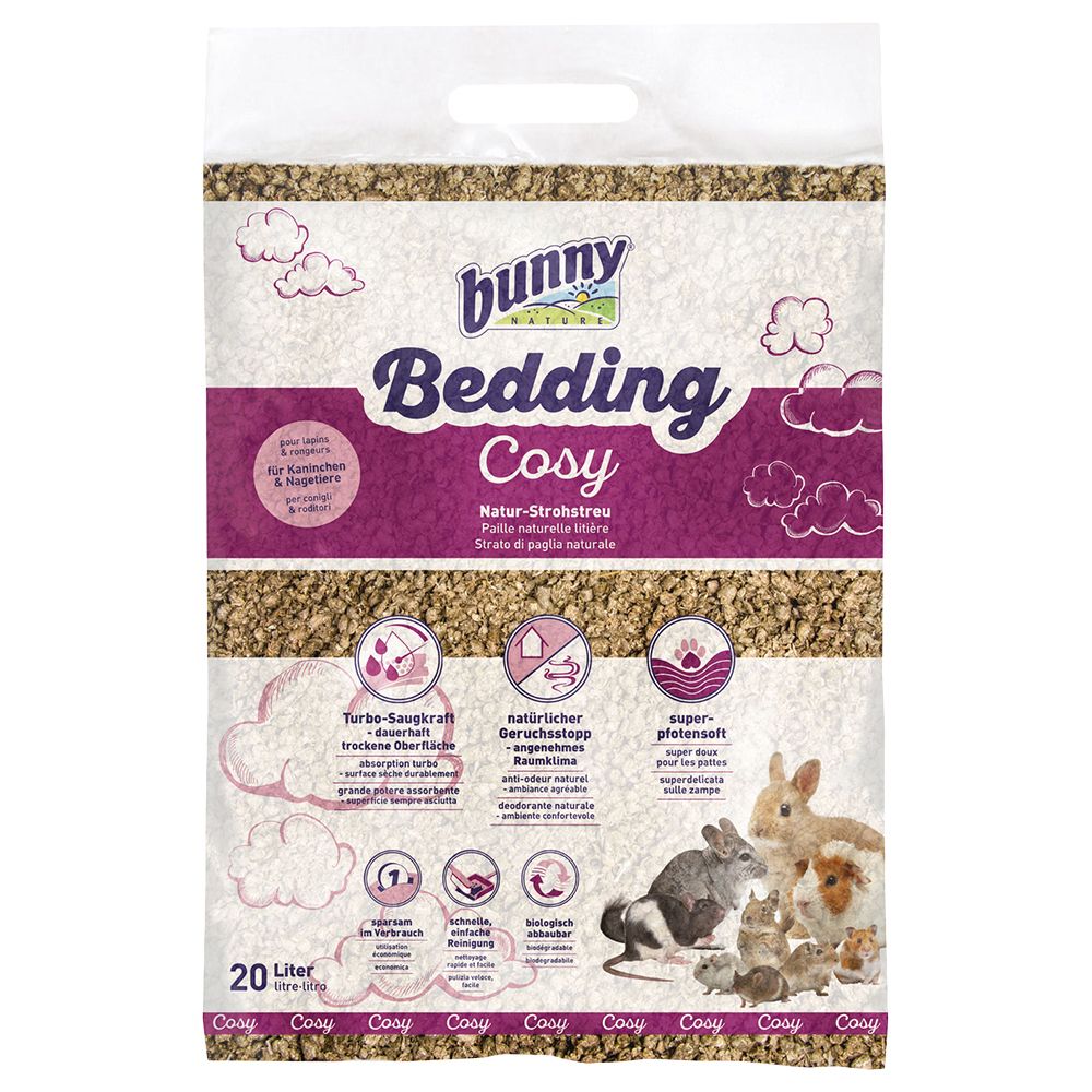 foto del prodotto lettiera per roditori bunny bedding cosy 20 l
