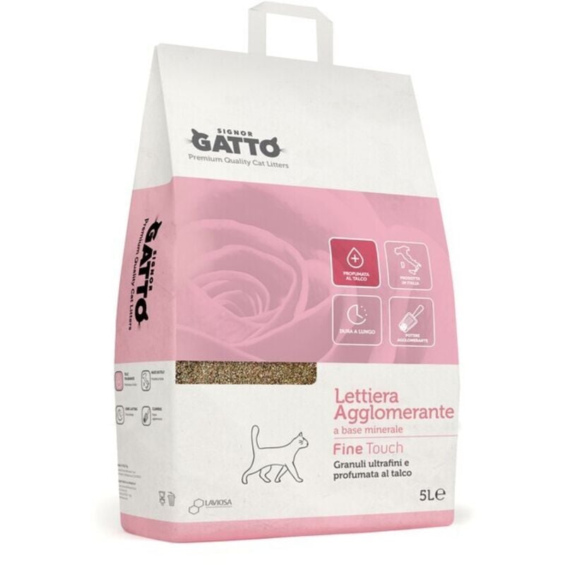 foto del prodotto lettiera signor gatto fine touch 5 l
