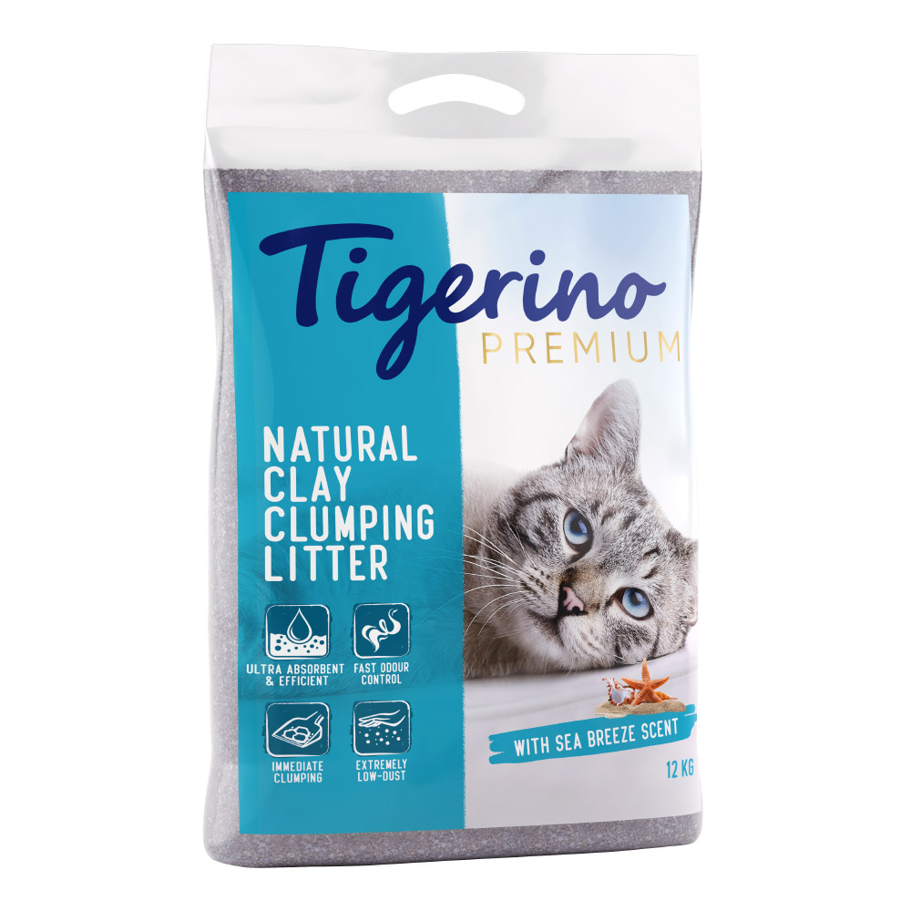 foto del prodotto lettiera tigerino edizione speciale premium brezza marina 12 kg