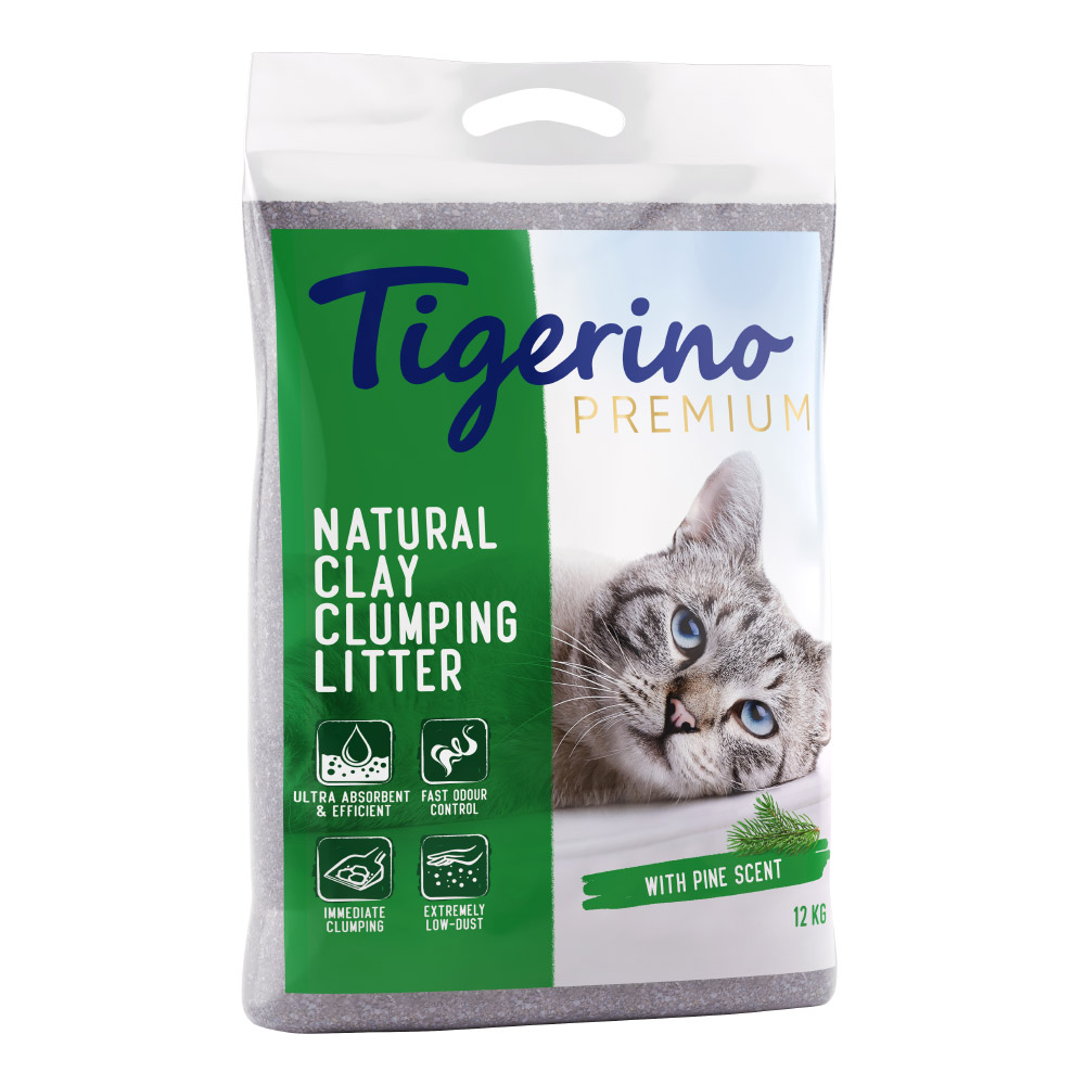 foto del prodotto lettiera tigerino edizione speciale premium profumo di pino 12 kg