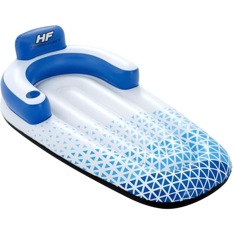 foto del prodotto lettino galleggiante hydro force 183x97 cm blu bestway