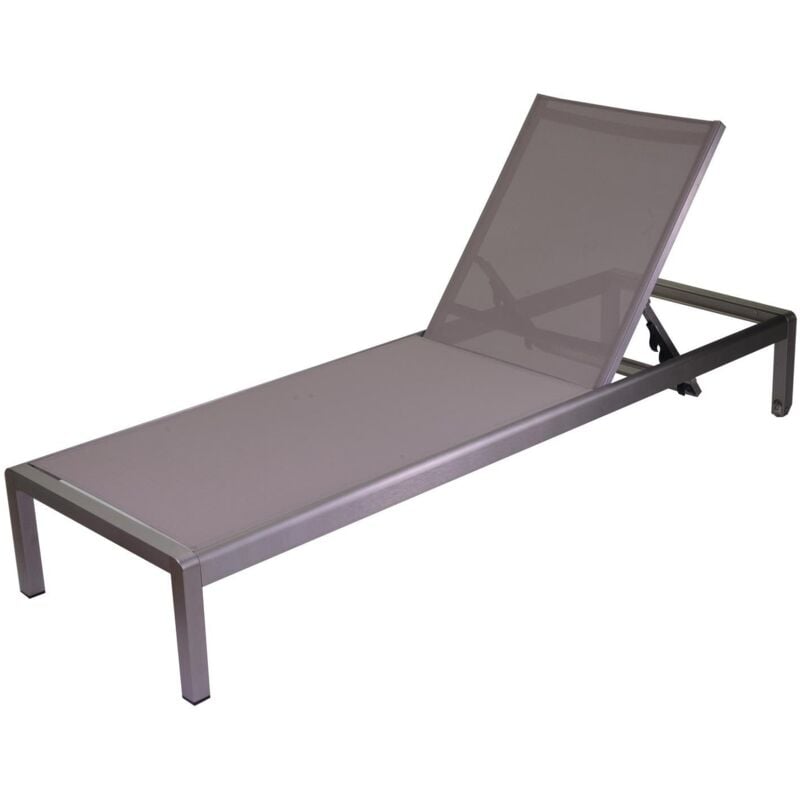 immagine 0 del prodotto lettino in alluminio grigio mod. seattle