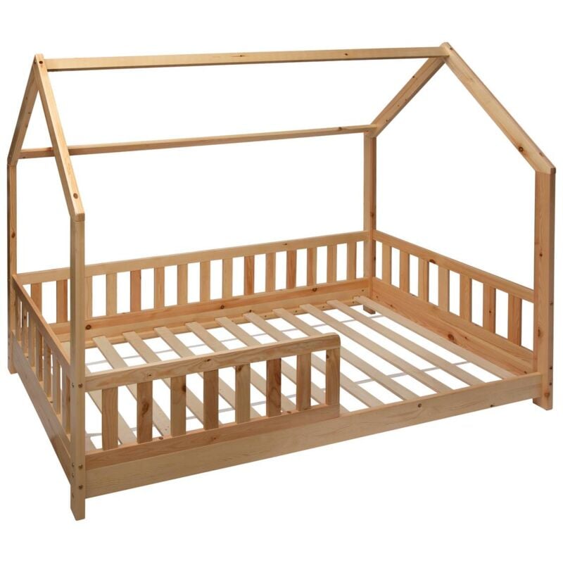 foto del prodotto lettino in legno per bambini bosco 90x190cm atmosphera cr ateur d int rieur