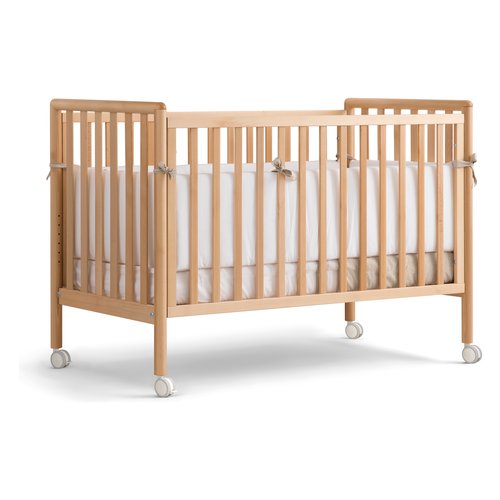 foto del prodotto lettino infanzia pali 0127flin flippy evolutivo trasformabile naturale