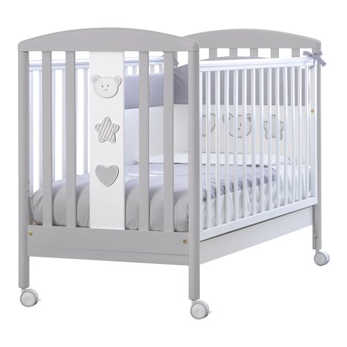 foto del prodotto lettino pali 025500gr birillo bianco grigio bianco grigio
